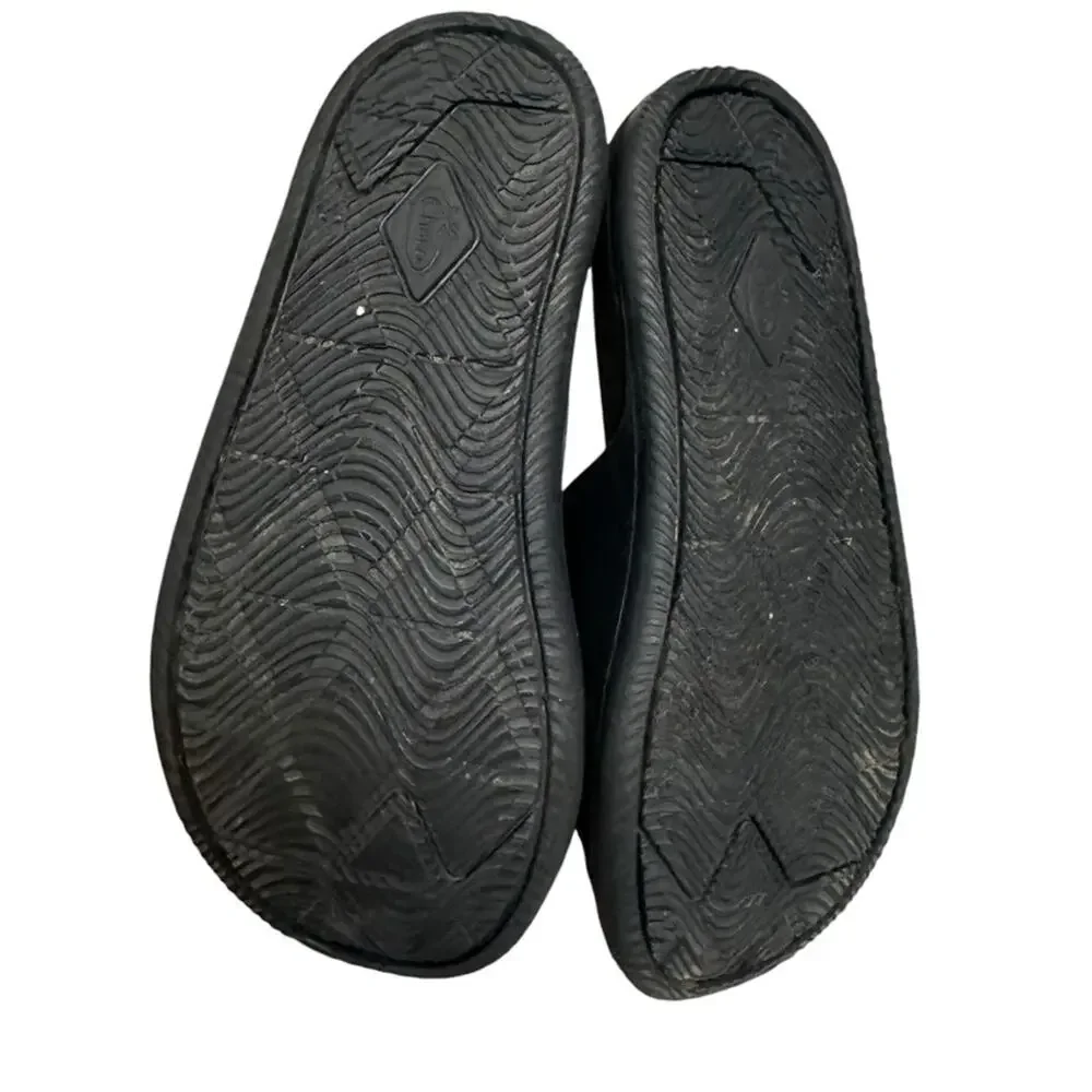 Chaco Chillos Slide Sandal Kids Size 1 Black